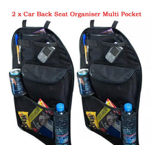 Load image into Gallery viewer, 2 x Car Back Seat Car Tidy Organiser