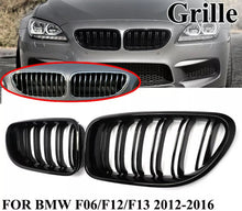 Load image into Gallery viewer, Black Kidney Grill For BMW F12 F13 F06 6 Series 2012-2016