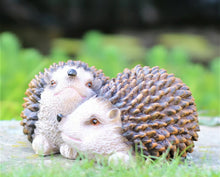 Load image into Gallery viewer, Baby Hedgehogs Garden Ornament