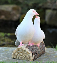 Load image into Gallery viewer, Love Doves Garden Ornament 8.5” High