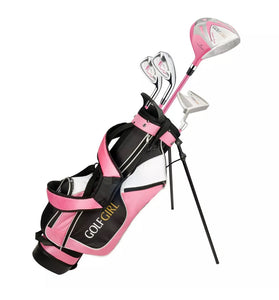 NEW Golf Girl Junior Girls Golf Set Pink Clubs and Bag, Right or Left Handed