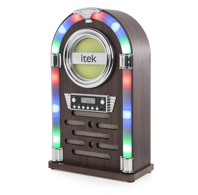 Jukebox Bluetooth, FM Radio, Remote Control, Table Top