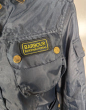 Load image into Gallery viewer, Barbour Rainbow International Womens Jacket Blue Size 10