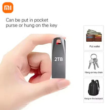 Load image into Gallery viewer, 2TB USB 3.0 Memory Stick Metal Flash Pen Drive Data Storage