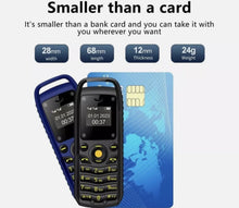 Load image into Gallery viewer, BM25 Smallest Mini Mobile Phone Dual Sim