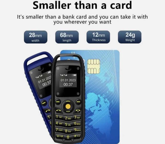 BM25 Smallest Mini Mobile Phone Dual Sim