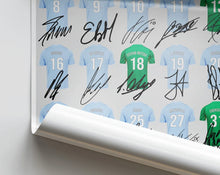 Load image into Gallery viewer, Manchester City 2023-2024 Squad Team Signed Poster Print Photo