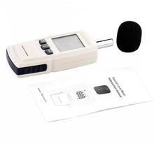 Load image into Gallery viewer, Digital Noise Meter Range 30-130 dB Sound Level Tester