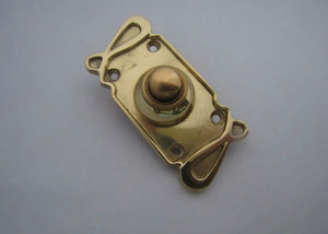 Solid Brass Door Bell Push Button Hard Wired Front Door