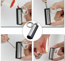 Load image into Gallery viewer, Round Permanent Match Box Lighter • Great Gift Idea!