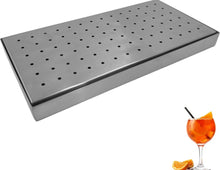 Load image into Gallery viewer, Home Bar Drip Tray Stainless Steel Drainer 12&quot;x6&quot;