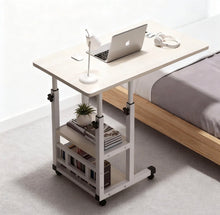 Load image into Gallery viewer, Height Adjustable Overbed Table Over Bed Computer Desk