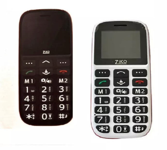 NEW Big Button Mobile Phone for Elderly Easy-to-Use 2G ZIKO Dual Sim