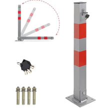 Load image into Gallery viewer, Lockable Parking Barrier Folding Car Park Bollard Security Post