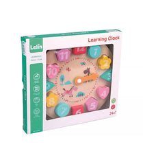 Load image into Gallery viewer, Learning Clock Teaching Hours Educational Toy