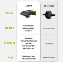Load image into Gallery viewer, WonderCore Fitness Skateboard Ab wheelRoller SlideFit Fitness Games Training APP