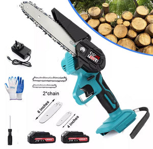 Cordless Mini Chainsaw Wood Cutter Saw