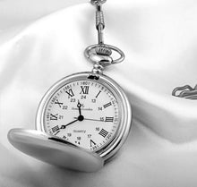 Load image into Gallery viewer, Personalised Pocket Watch &quot;To MY SON&quot; Quartz Watch with Chain