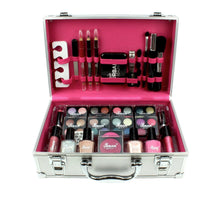 Load image into Gallery viewer, 60pc Vanity Case Beauty Cosmetic Set Travel Make Up Box