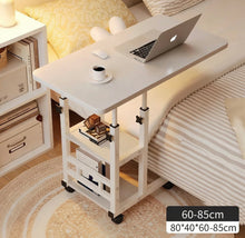 Load image into Gallery viewer, Height Adjustable Overbed Table Over Bed Computer Desk