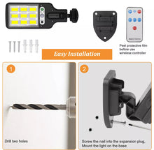 Load image into Gallery viewer, 2X 6000W Compact Solar Street Wall Lights PIR Motion Sensor