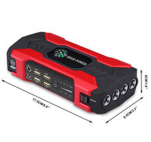 Load image into Gallery viewer, 99800mAh Car Battery Jump Starter Pack Power Bank