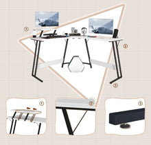 Load image into Gallery viewer, L Shaped Computer Desk Home Office Writing Workstation Corner Desk