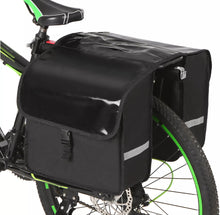 Load image into Gallery viewer, 28L Waterproof Bike Rear Rack Bag Bicycle Double Pannier Bag