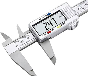 6'' LCD Digital Vernier Caliper Micrometer Measure Tool Gauge Ruler 150mm