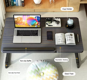 Folding Laptop Table Portable Desk • Sofa, Bed, Standing