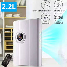 Load image into Gallery viewer, 2.2L Dehumidifier Portable Quiet Home Air Dryer