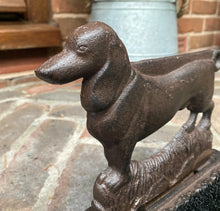 Load image into Gallery viewer, Cast Iron Boot Scraper &amp; Brush Retro Welly Cleaner