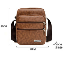 Load image into Gallery viewer, Small PU Leather Crossbody Shoulder Bag