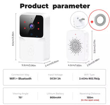 Load image into Gallery viewer, Smart Wireless WiFi Video Doorbell Phone Camera Intercom