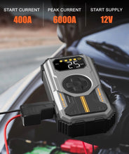 Load image into Gallery viewer, 2in1 Portable Car Battery Jump Starter With Tyre Inflator
