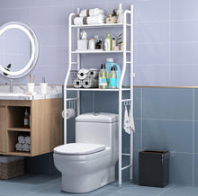 Load image into Gallery viewer, 3 Tier Bathroom Shelf Over Toilet Storage Rack Organiser