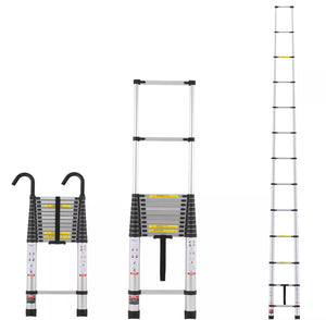 5 Metre Telescopic Ladder 16.4ft Aluminium Extension Ladders