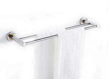 Load image into Gallery viewer, 40/50/60cm Single Double Towel Rail Rack Holder Wall Mounted