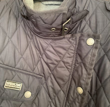 Load image into Gallery viewer, Barbour Quilted Womens Jacket Navy Ladies Size 14