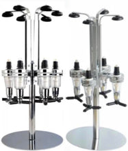 Load image into Gallery viewer, 4 Bottle / 6 Bottle Rotary Stand Bar Drinks Optic Dispenser