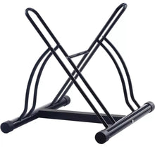 Load image into Gallery viewer, Double Bike Floor Parking Stand Bicycle Storage Rack