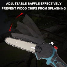 Load image into Gallery viewer, 8 inch Cordless Mini Chainsaw 8” with 2 Batteries