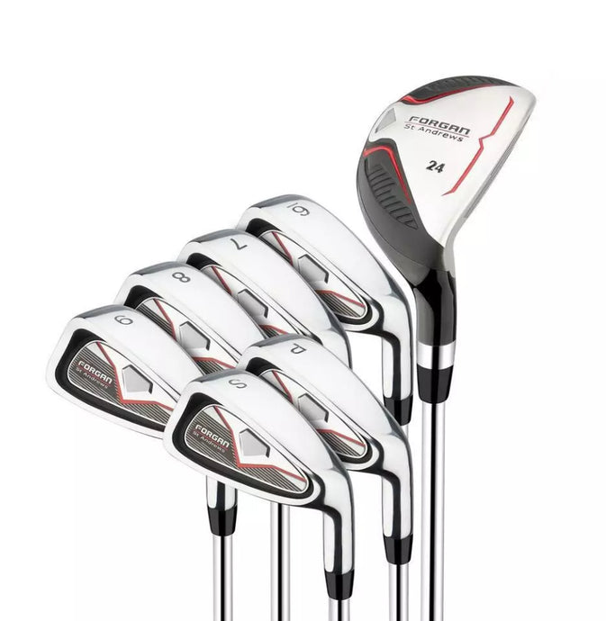 Forgan of St Andrews F100 Irons with Hybrid, Men’s Golf Clubs
