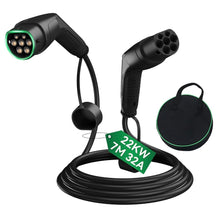 Load image into Gallery viewer, Type 2 EV Charging Cable 22kW 32A Electric Car Fast Charger 7metre