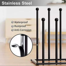 Load image into Gallery viewer, 6 Pair Welly Boot Metal Rack Indoor or Outdoor