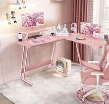 Load image into Gallery viewer, L Shaped Computer Desk Home Office Writing Workstation Corner Desk