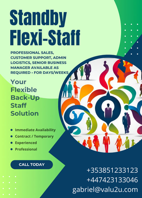 Valu2u Standby Flexi-Staff Agency Temporary Staff Solution