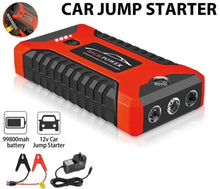 Load image into Gallery viewer, 99800mAh Car Battery Jump Starter Power Bank