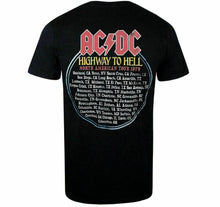 Load image into Gallery viewer, AC/DC Mens T-shirt Highway To Hell Tour 79 Black S-XXL Official ACDC