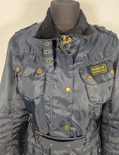 Load image into Gallery viewer, Barbour Rainbow International Womens Jacket Blue Size 10